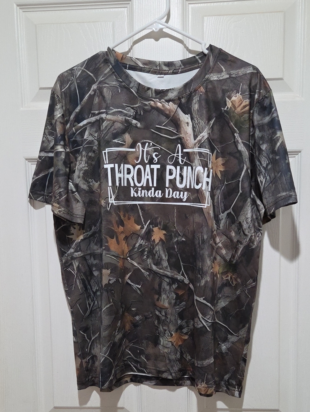 New Throat Punch Camo Shirt